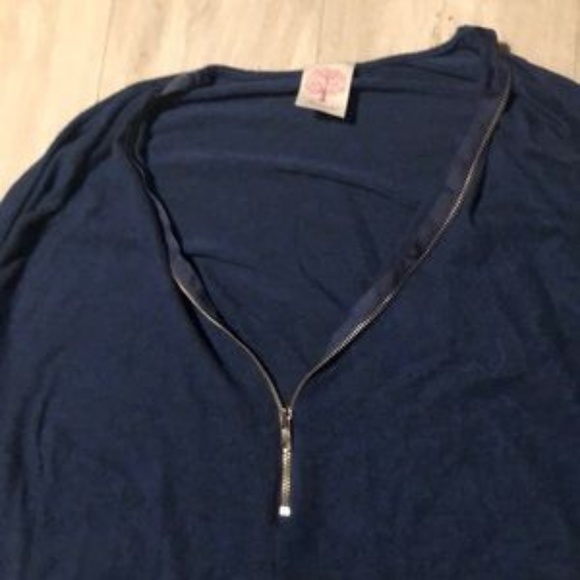 Navy Freeloader Long-sleeved Navy Top Size L - Picture 2 of 3